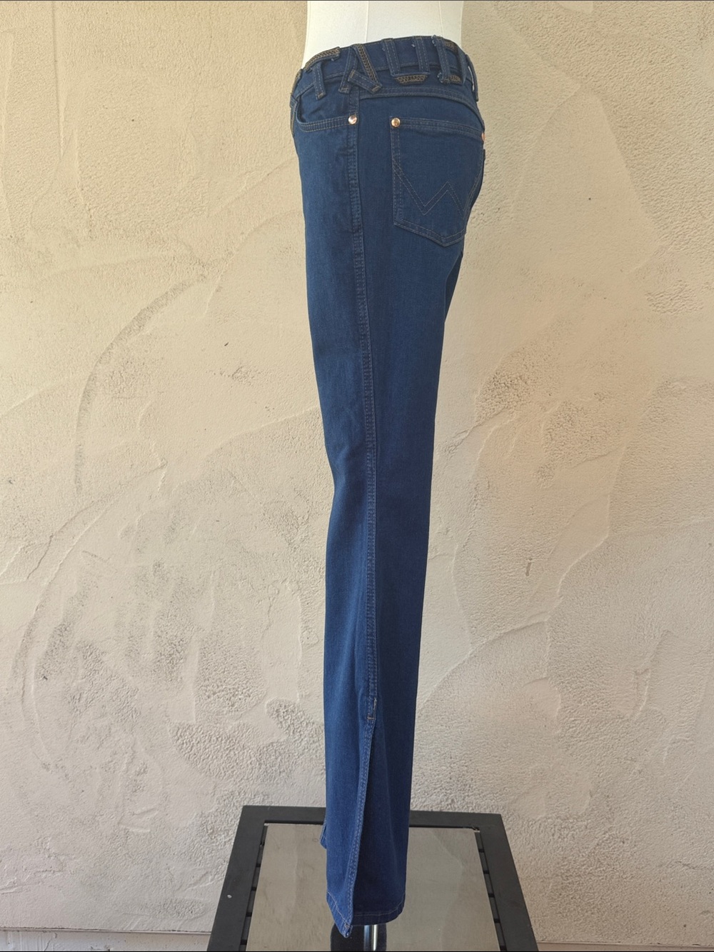 STAUD x Wrangler Denim The Bikini Jean Dark Rinse Size 25 X 34 - Picture 10 of 16